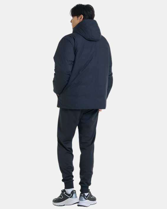 남성 ColdGear® Infrared 라이트웨이트 다운 재킷 in Black image number 4